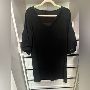 Women’s black babydoll dress